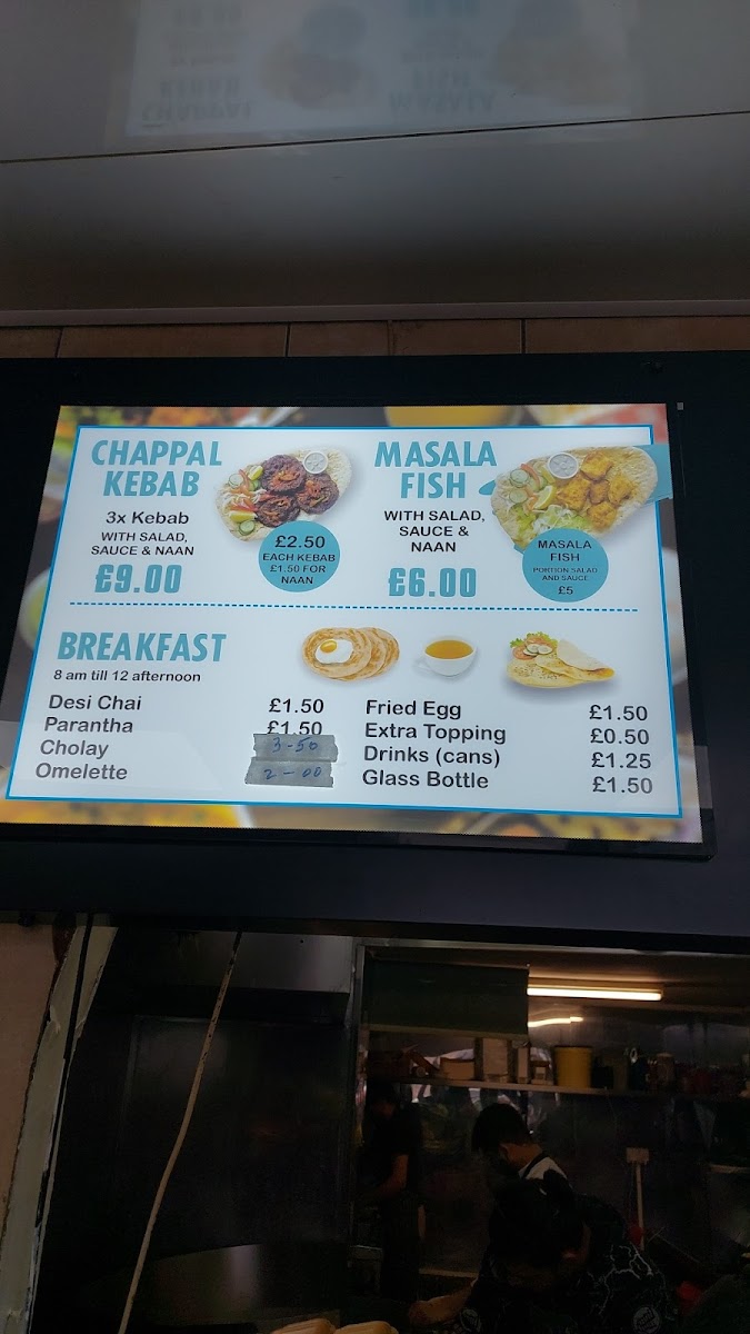 Abaseen Peshawari Chapal Kebabs Menu - Image 1